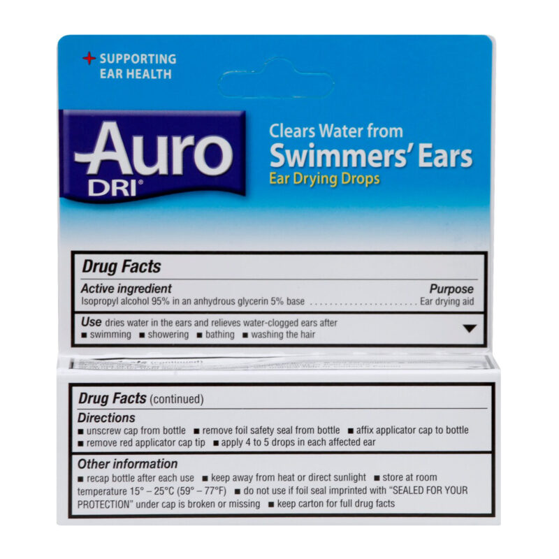 Auro Ear Drying Drops, 1 fl oz (29.6 ml) - Image 3