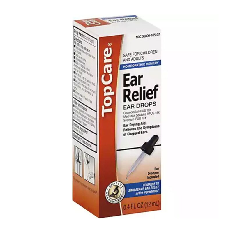 Top Care® Earache Relief Ear Drops .4 Fl Oz Box - Image 3