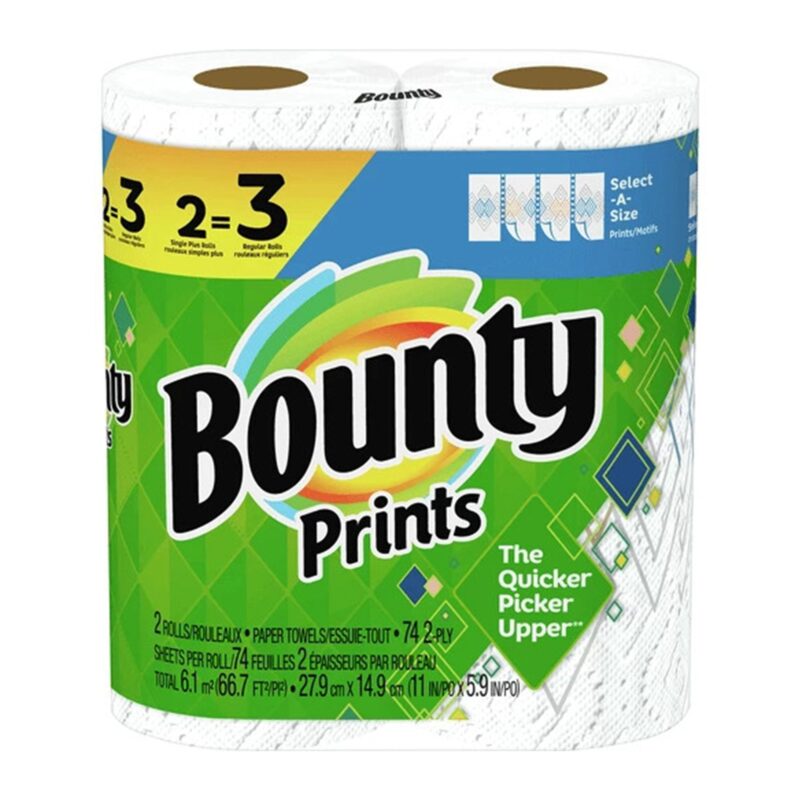 BOUNTY SELECT-A-SIZE TOWELS 2 CT 74S - Image 3