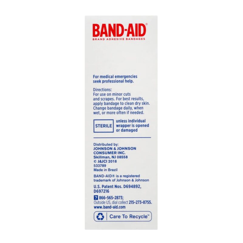 Band Aid Bandages, Adhesive, Sheer, All One Size, 40 bandages - Image 4