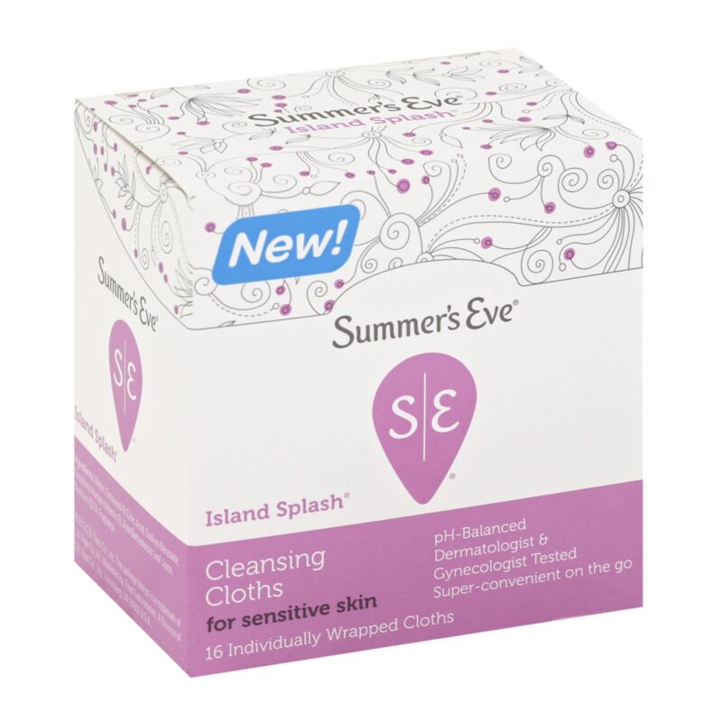 Summer's Eve Island Splash Cleansing Cloths - 16 Ct - Image 4