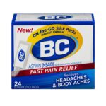 Bc Fast Pain Relief, Powder Stick Packs, 24 packs