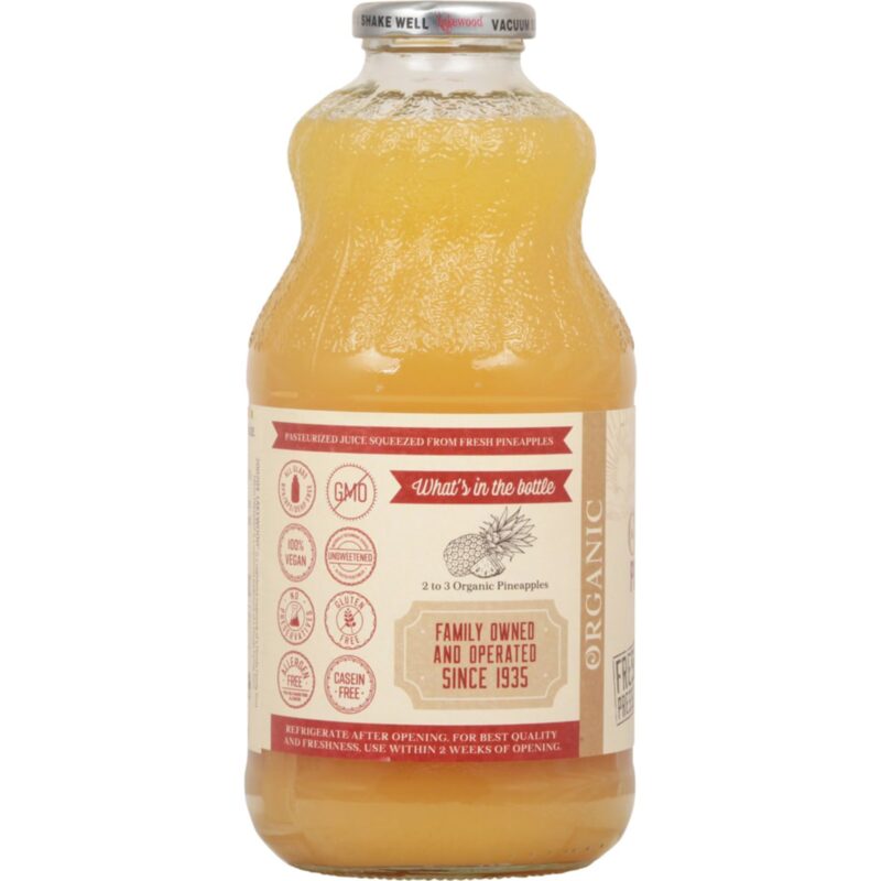 Lakewood Organic Pure Pineapple Juice - Image 3