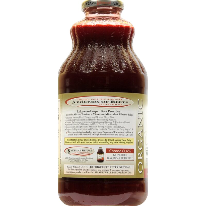 Lakewood Organic Super Beet Juice - Image 2