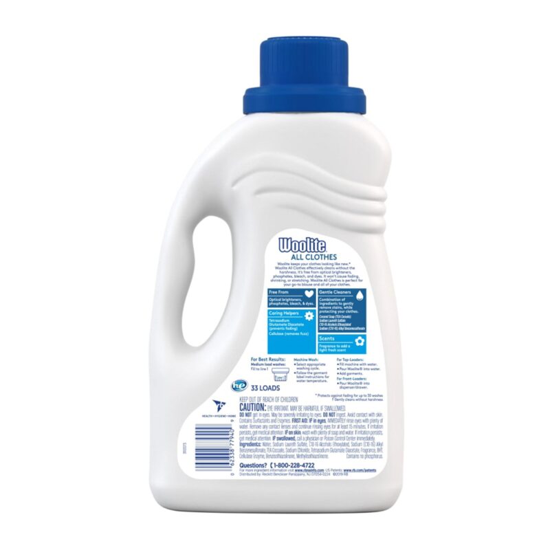 Woolite Clean & Care Liquid Laundry Detergent - Image 2