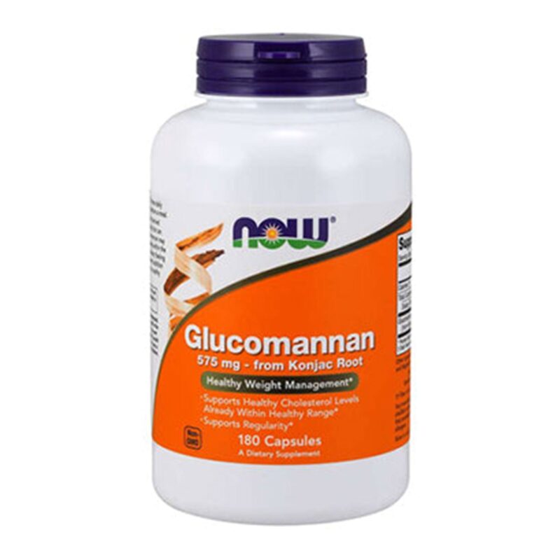 Now Glucomannan 575 Mg - 180 Cap - Image 4