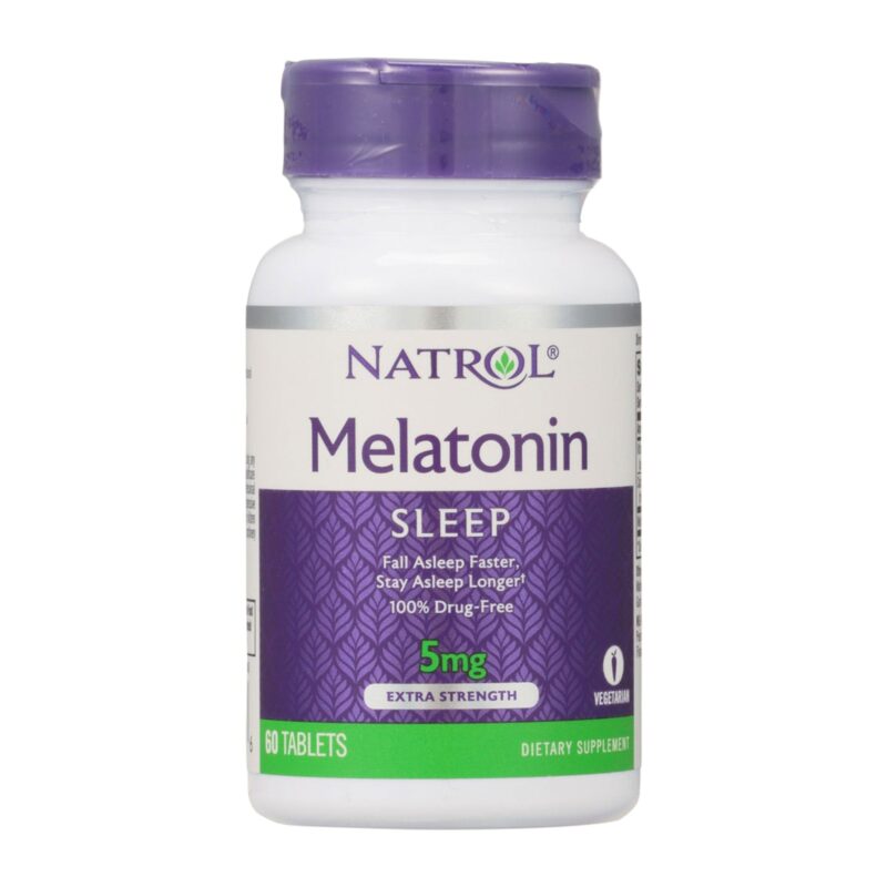 Natrol Melatonin, Extra Strength, 5 mg, Tablets, 60 tablets - Image 4