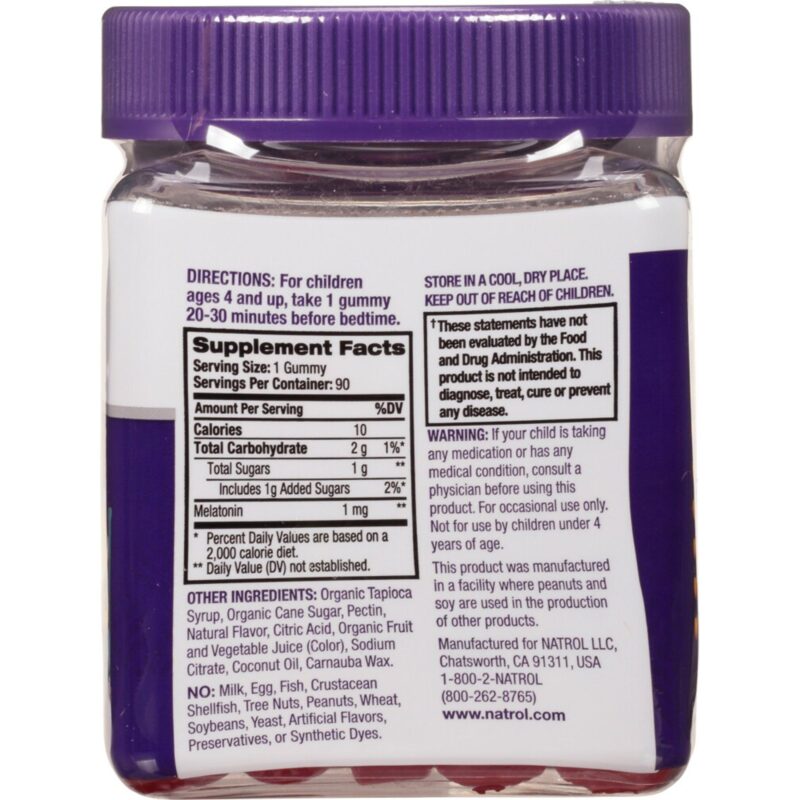 Natrol Melatonin, Berry, Sleep, Gummies, 90 gummies - Image 5