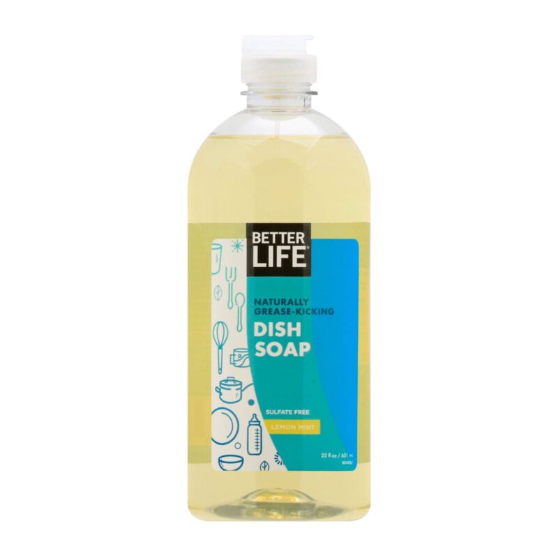 Better Life Dish Soap - Lemon Mint - 22 fl oz - Image 4