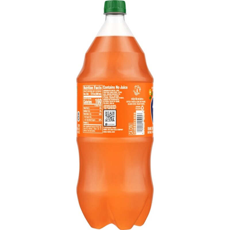 Fanta Orange Soda - 2 Lt - Image 3