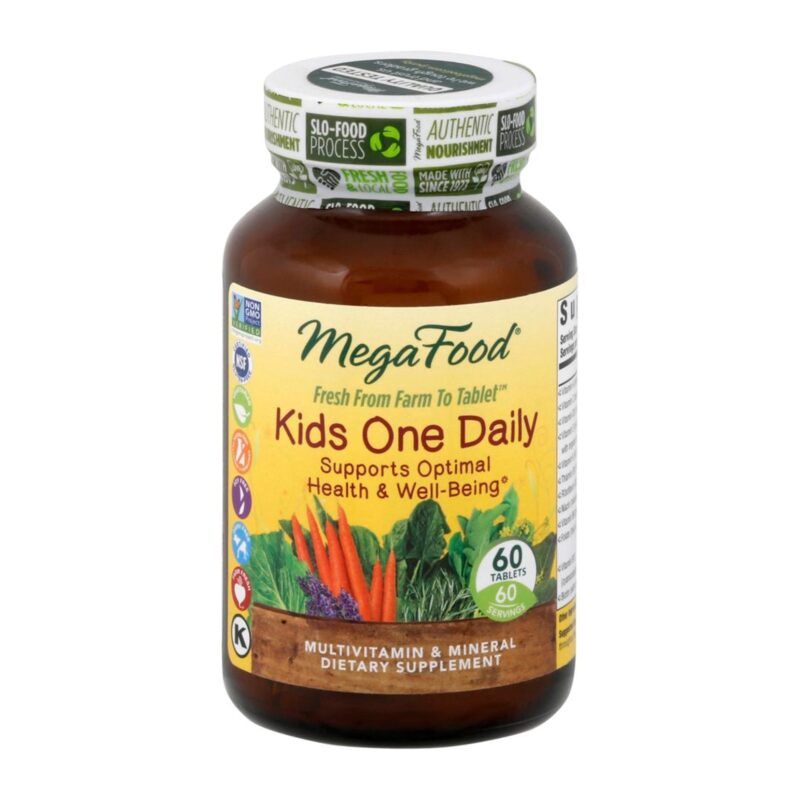 MegaFood, Kids One Daily, 60 Tablets - Image 3