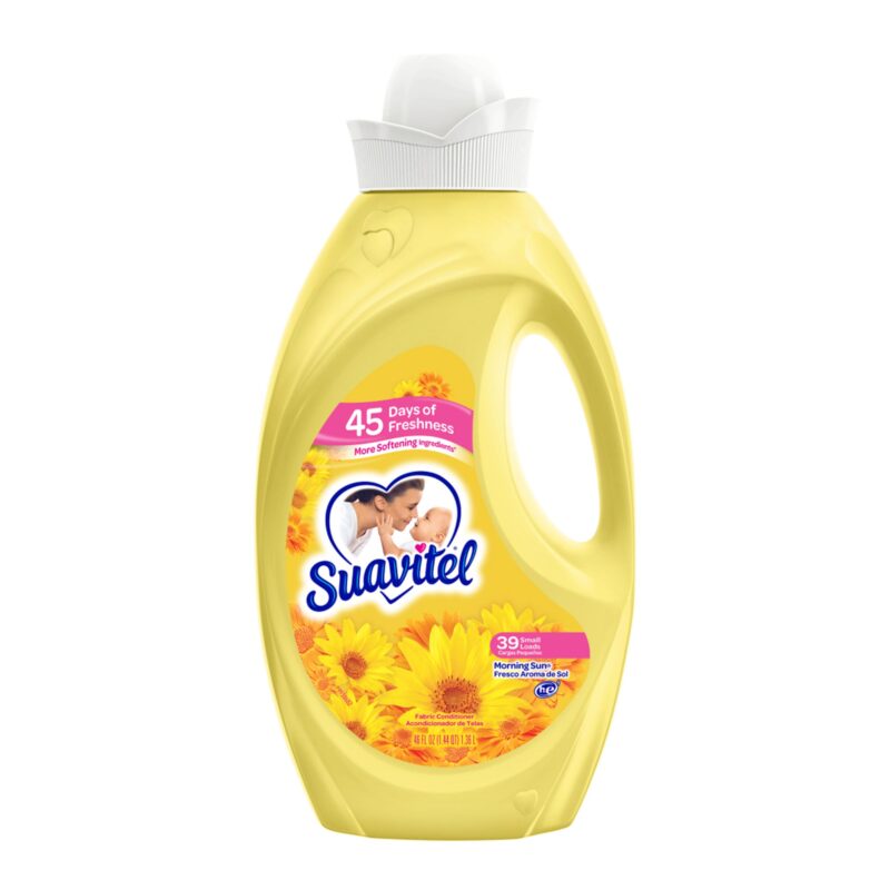 Suavitel Fabric Conditioner, Morning Sun, 46 fl oz (1.44 qt) 1.36 l - Image 4