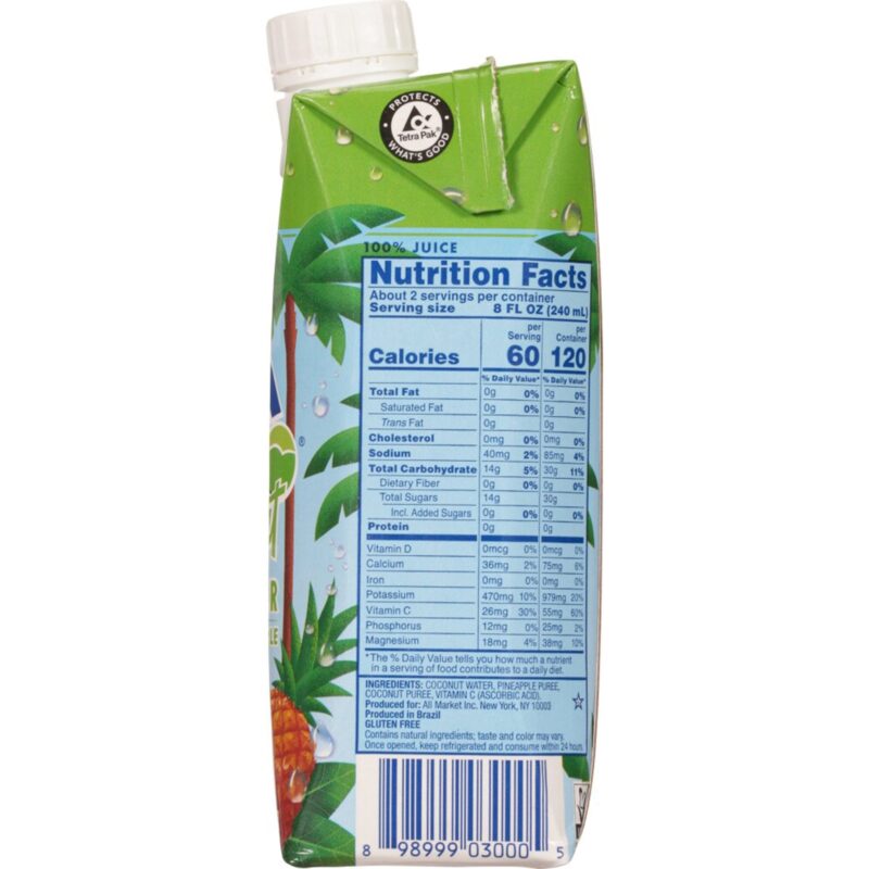 Coconut Water Pineapple 16.9 Fl Oz - Image 2