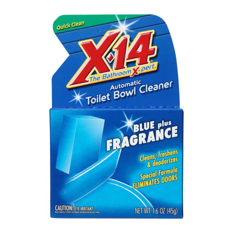 X 14 Automatic Toilet Bowl Cleaner, Blue Plus Fragrance, 1.6 oz (45 g) - Image 6