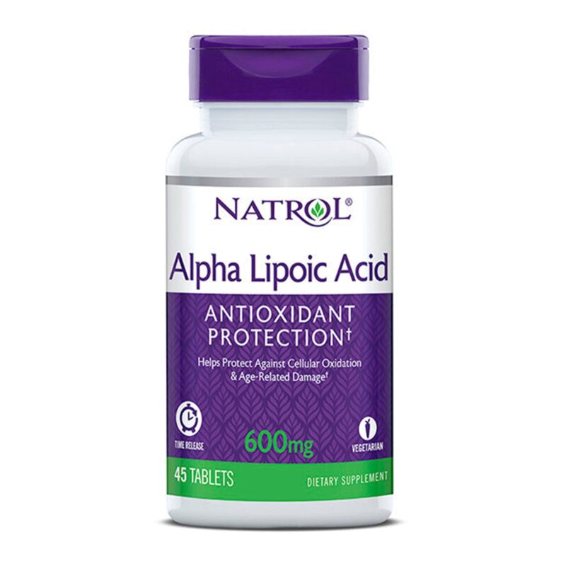 Natrol Alpha Lipoic Acid, Time Release, 600 mg, Tablets, 45 tablets - Image 4