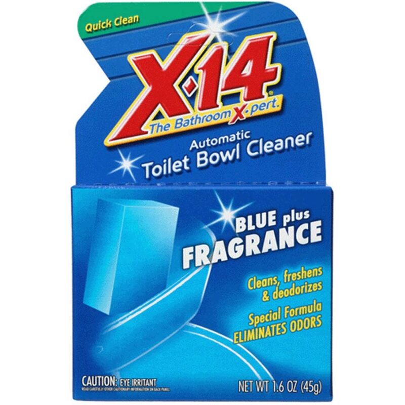 X 14 Automatic Toilet Bowl Cleaner, Blue Plus Fragrance, 1.6 oz (45 g) - Image 3