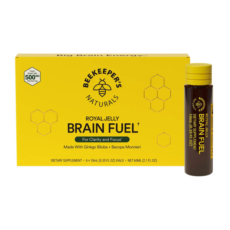 Beekeeper's Naturals B.Smart Brain Fuel, 2.1 fl oz, (6ct)