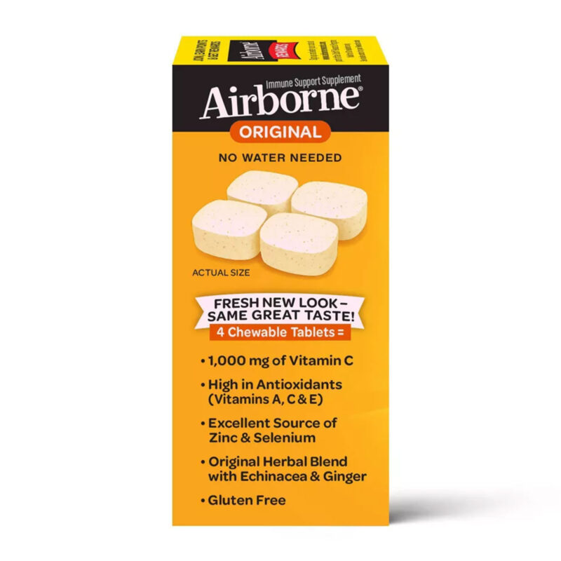 Airborne Vitamin C Chewable Tablets - Image 3