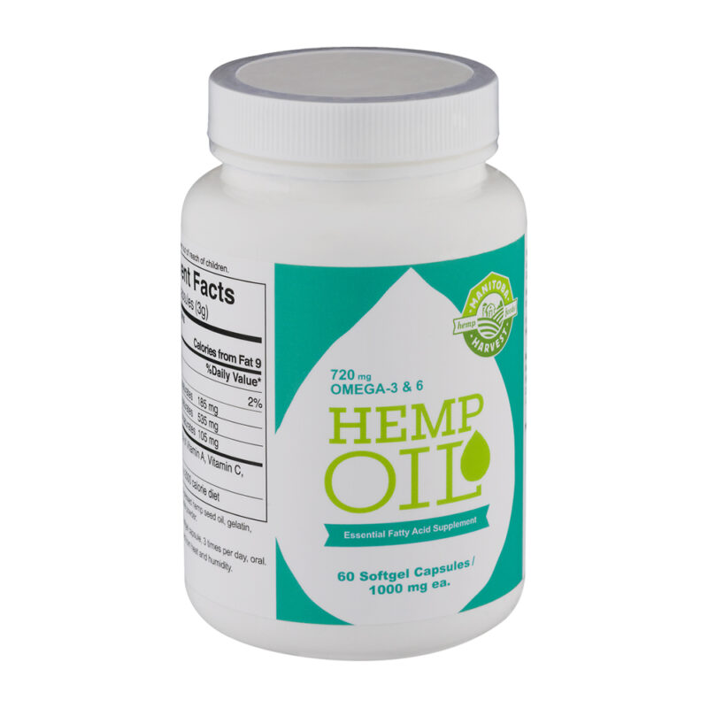 Manitoba Harvest Hemp Foods & Oils Hemp Oil - 1000 Mg - Image 4