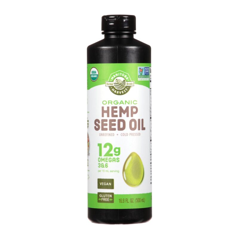 Manitoba Harvest Herbal Supplements Organic Hemp Seed Oil 16.9 fl oz Liquid - Image 6