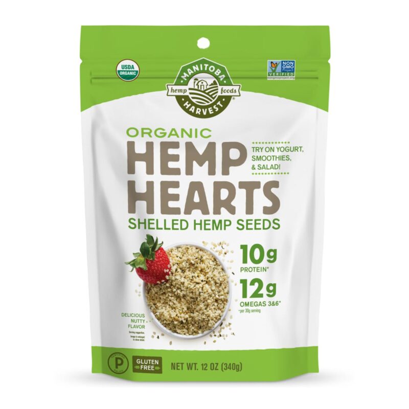 Manitoba Harvest Hemp Hearts, Organic, 12 oz (340 g) - Image 4