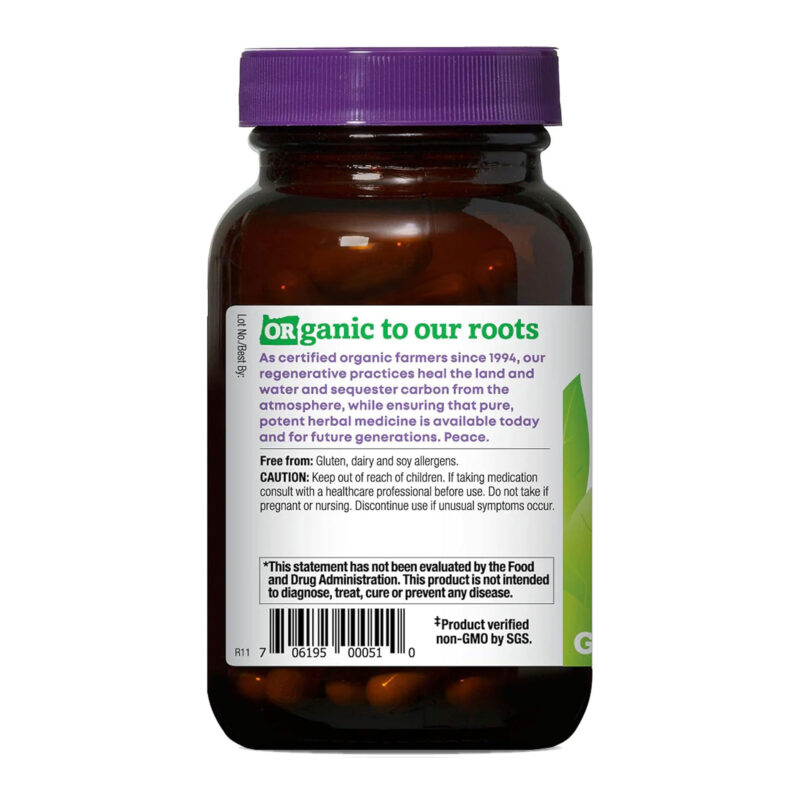 Oregon's Wild Harvest Eleuthero Organic Capsules, Adapt to Stress Naturally, 90 Count - Image 3