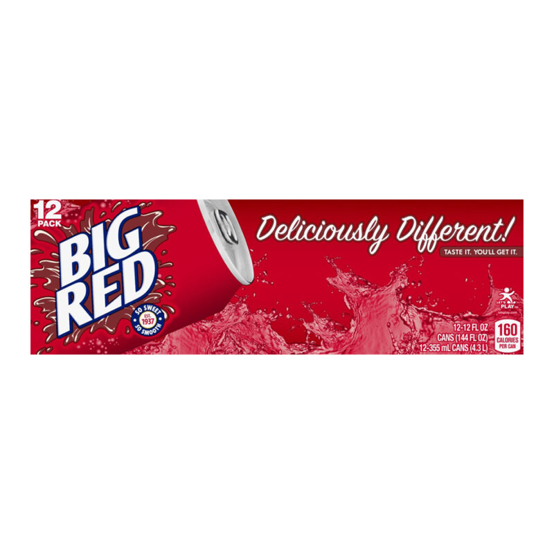 Big Red Soda - 12 Ct 12 Fl Oz Cans - Image 4