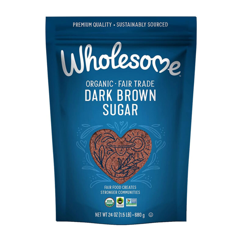 Wholesome Sweeteners, Organic Dark Brown Sugar, 1.5 lbs (680 g)