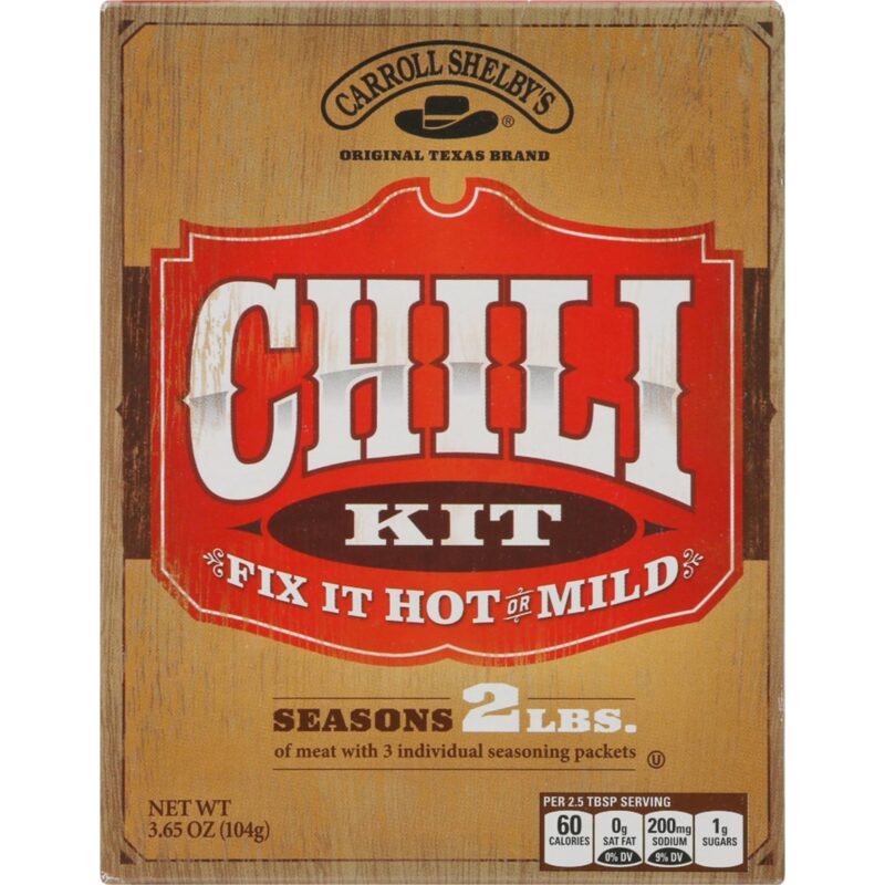 Carroll Shelby's Chili Kit, 3.65 Oz - Image 6