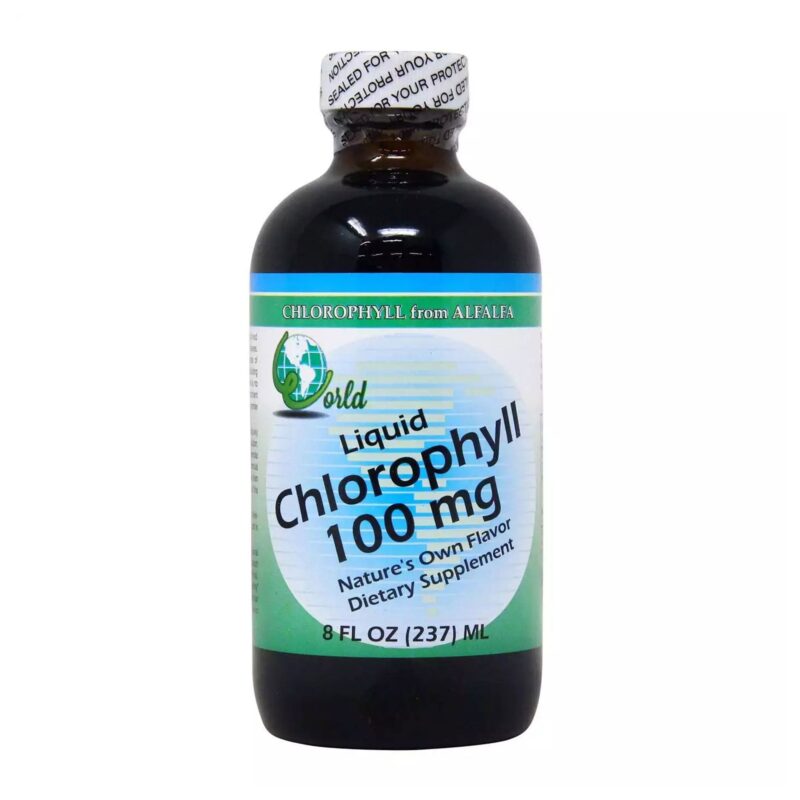 World Organic Chlorophyll, 100 mg, Liquid, 8 fl oz (237 ml) - Image 2