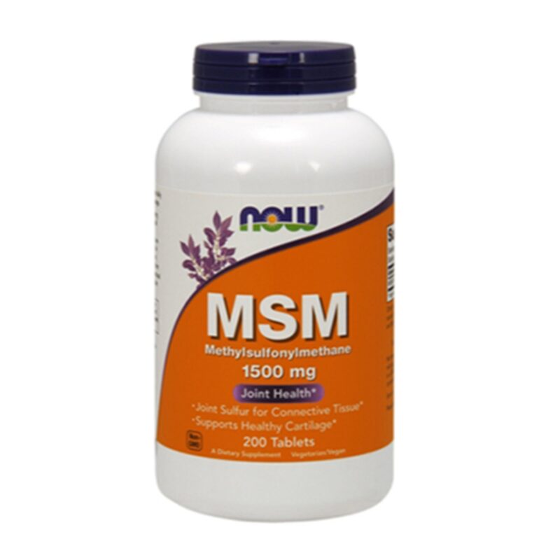 Now Foods - Msm 1500 Mg. - 200 Ct - Image 4