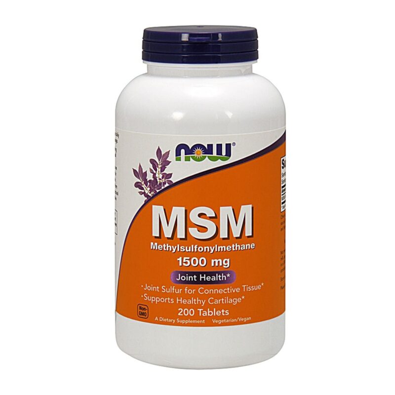 Now Foods - Msm 1500 Mg. - 200 Ct - Image 2