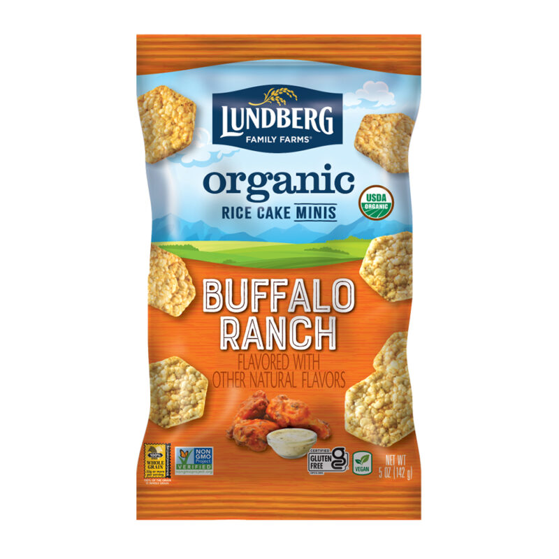 Lundberg Organic Buffalo Ranch Rice Cake Minis, 5 oz - Image 3