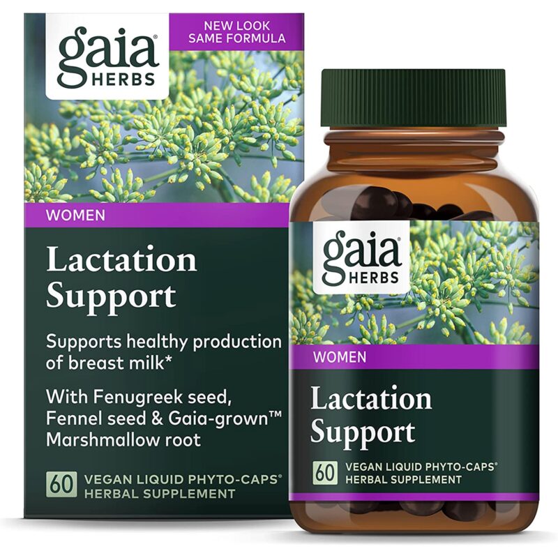 Gaia Herbs Lactation Support - 60 Ct - Image 6