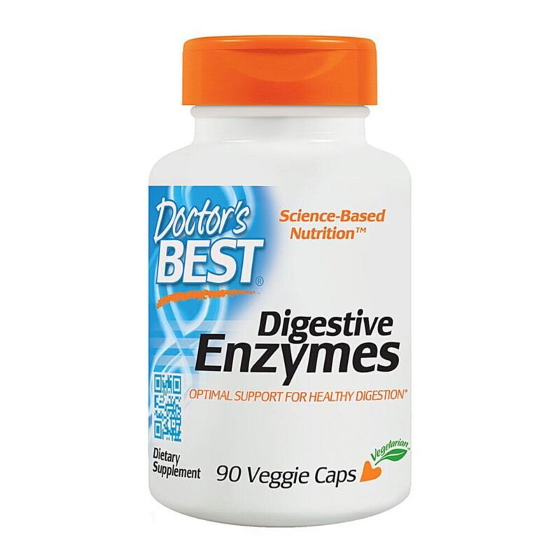 Doctor's Best, Digestive Enzymes, 90 Veggie Caps - Image 3