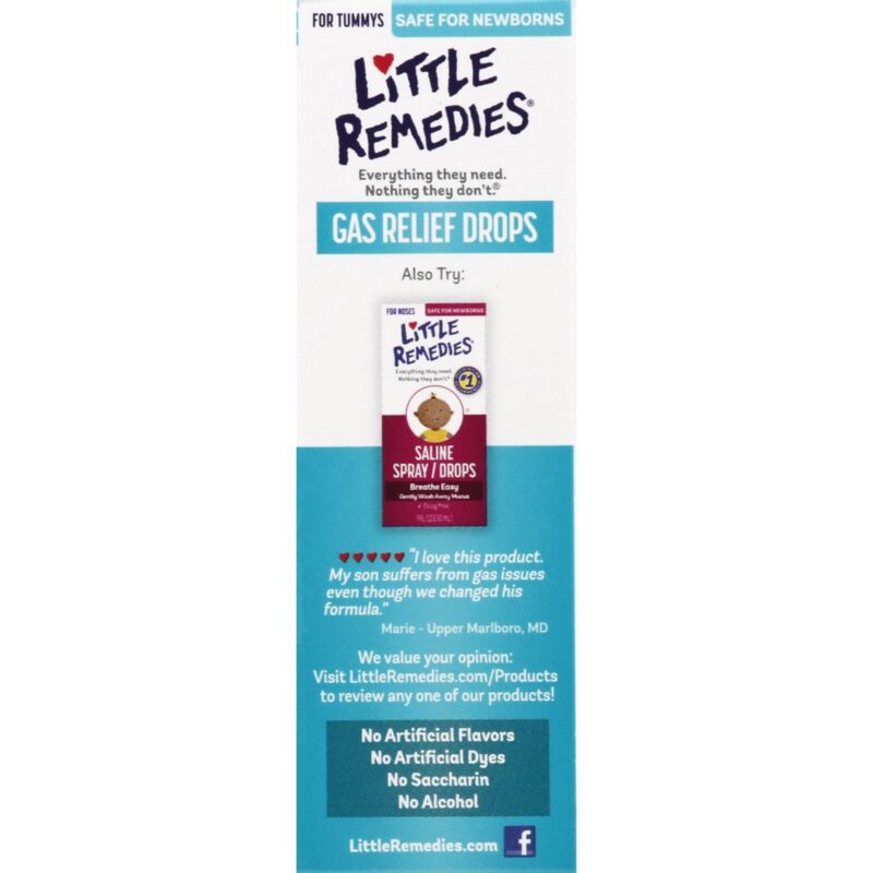 Little Remedies Gas Relief Drops, 1 fl oz (30 ml) - Image 5