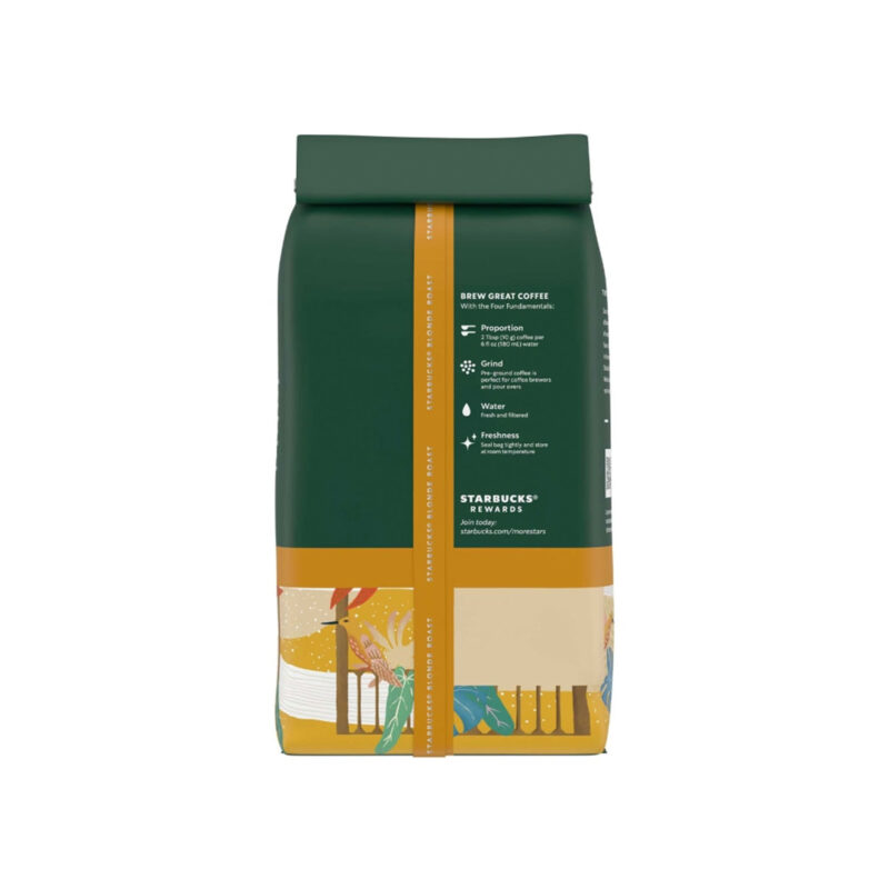 Starbucks Veranda Blend Blonde Roast Ground Coffee, 12 Oz - Image 2