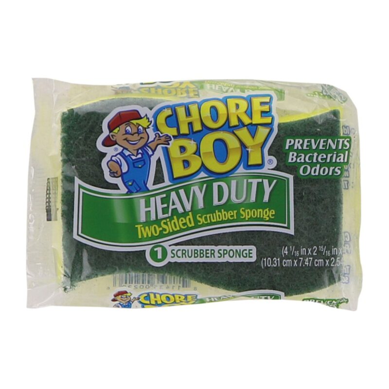 Chore Boy Scrubber Sponge, Two-Sided, Heavy Duty, 1 sponge - Image 2