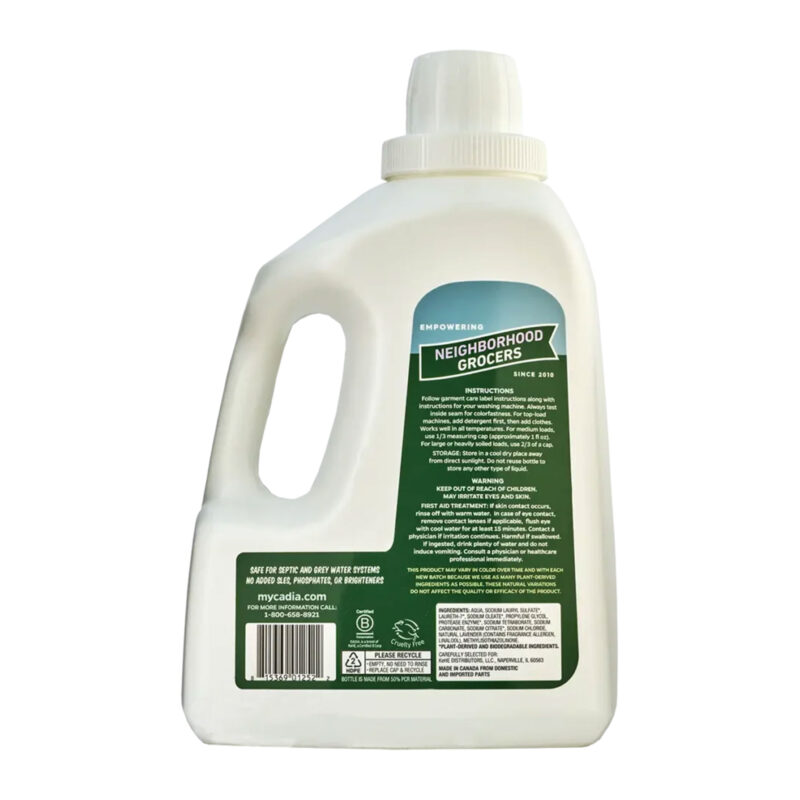 Cadia Laundry Detergent Liquid Lavender, 100 Fl Oz - Image 2