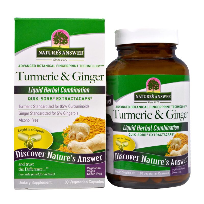 Natures Answer Tumeric & Ginger - Image 2