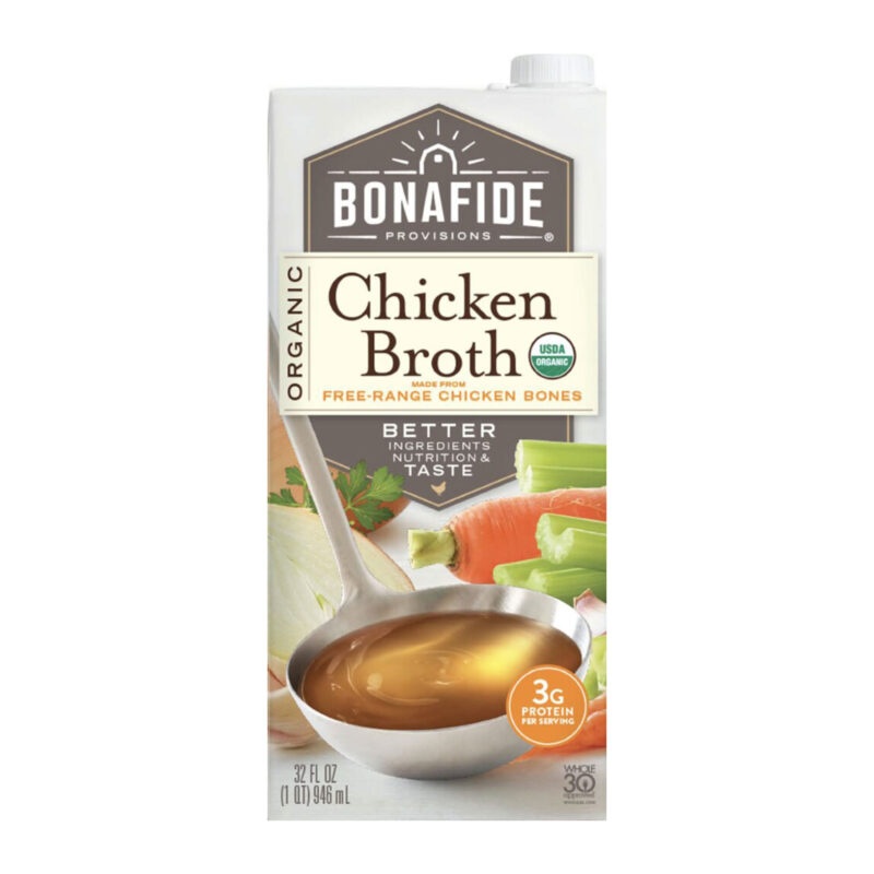 Bonafide Provisions Organic Chicken Broth, 32 Fl Oz - Image 2