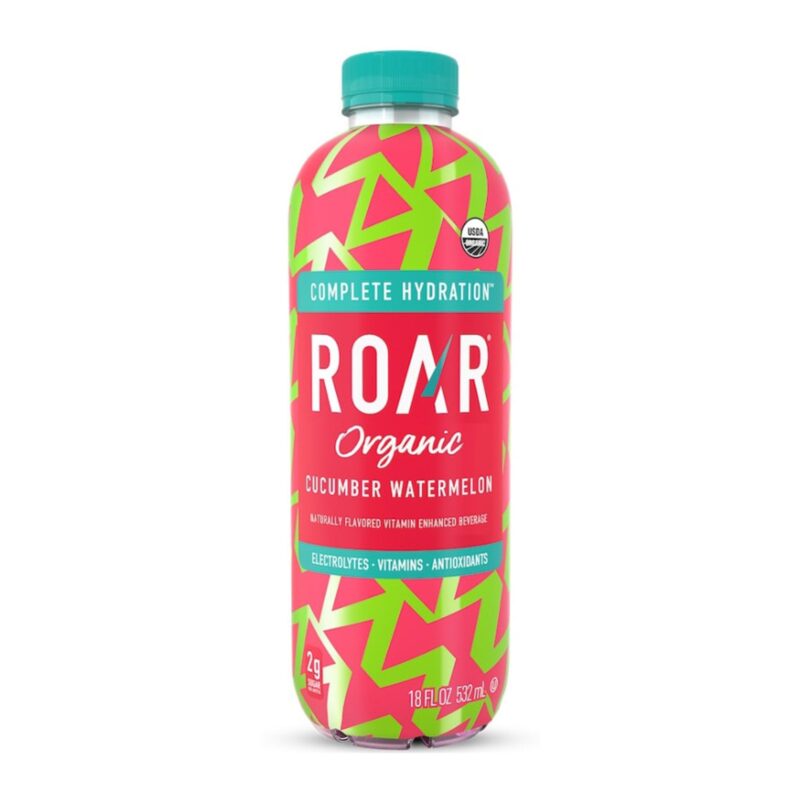 Roar Organic Cucumber Watermelon, 18 Fl Oz - Image 2