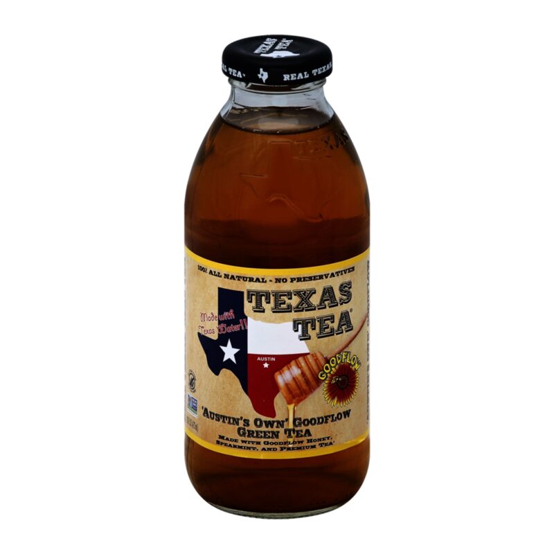 Texas Tea Green Tea Austins Own Good, 16 Fl Oz - Image 3