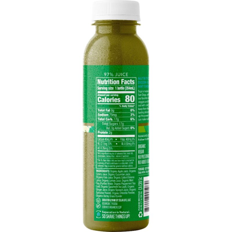 Suja Mighty Dozen, Cold-Pressed,12 fl oz - Image 2