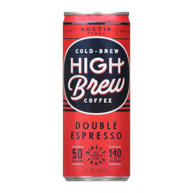 High Brew Coffee Double Espresso Cold-Brew Coffee, 8 Fl Oz - Image 3