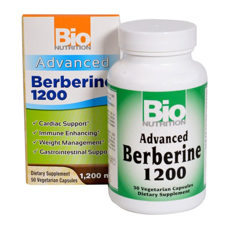 Bio Nutrition, Advanced Berberine 1200, 50 Capsules - Image 2