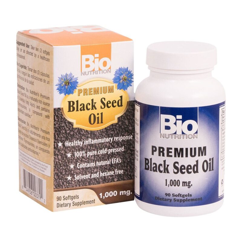 Bio Nutrition Premium Black Seed Oil 1000 mg 90 Capsules - Image 3