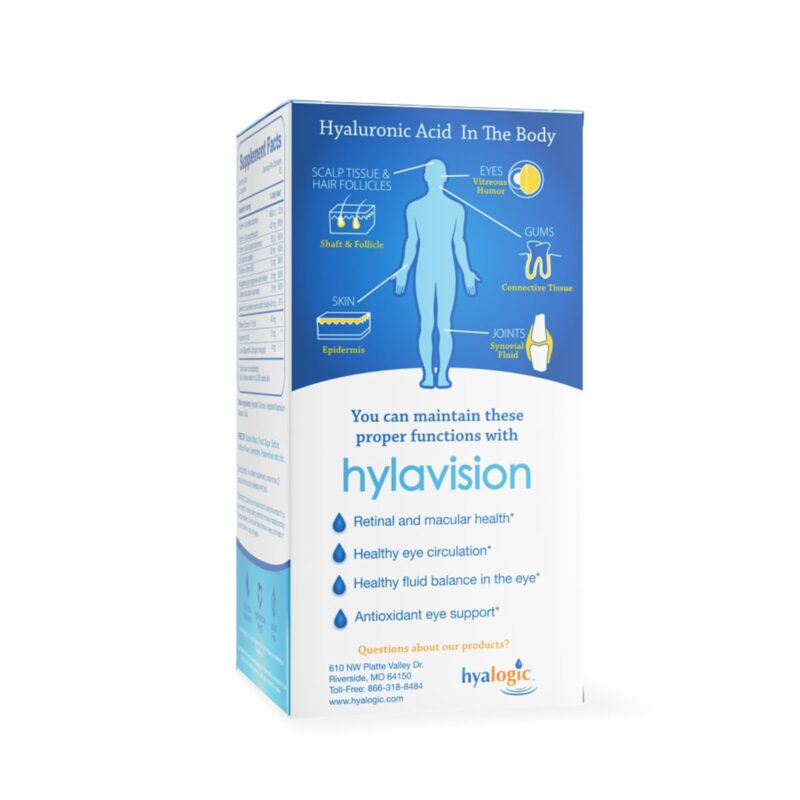 Hyalogic Hylavision For Eye Health Two Month Supply - 120 Ct - Image 2