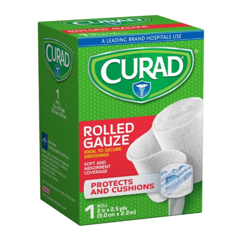 Curad Gauze, Rolled, Pro-Sorb, 1 roll - Image 3