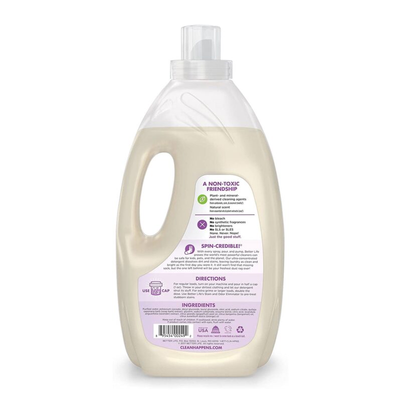 Better Life Laundry Detergent Lavender Grapefruit - 64 fl oz - Image 2